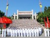 学员们在中国甲午战争博物馆门前合影