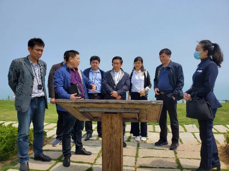 省人大领导来刘公岛开展甲午战争纪念地保护管理实施情况